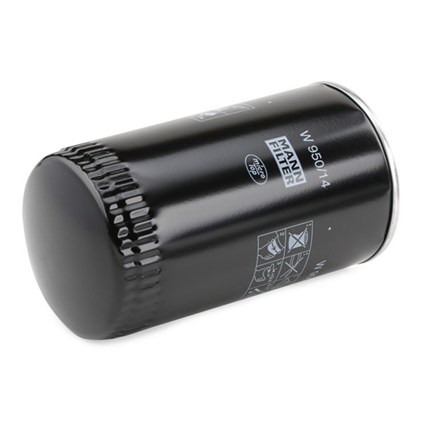 MANN-FILTER W950/14 Engine oil filter 1-12 UNF, with one anti-return valve, Spin-on Filter