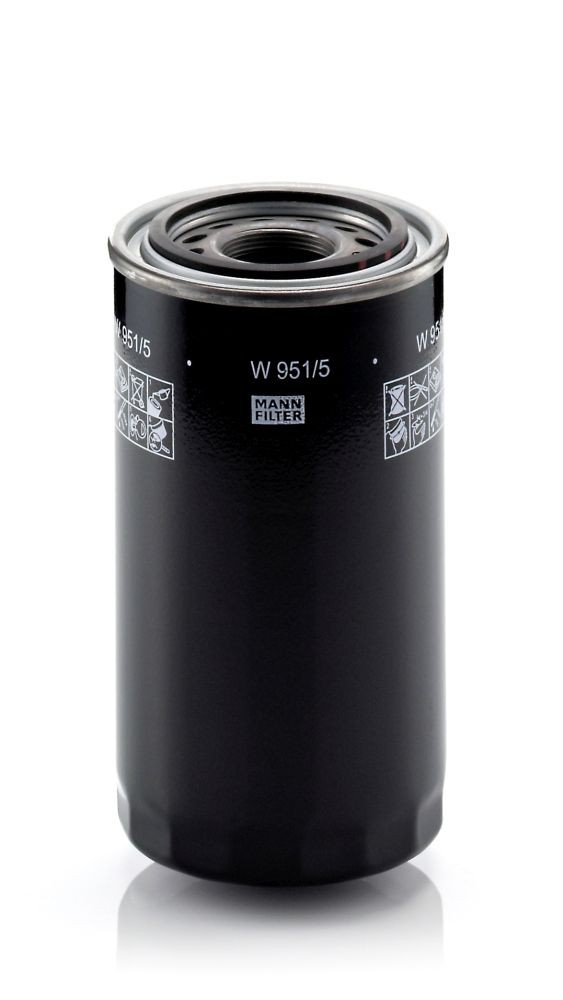 MANN-FILTER W951/5 Filter, operating hydraulics 377.00.75.0066