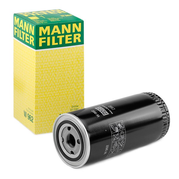 MANN-FILTER Oil filter W 962 for ASTON MARTIN VIRAGE