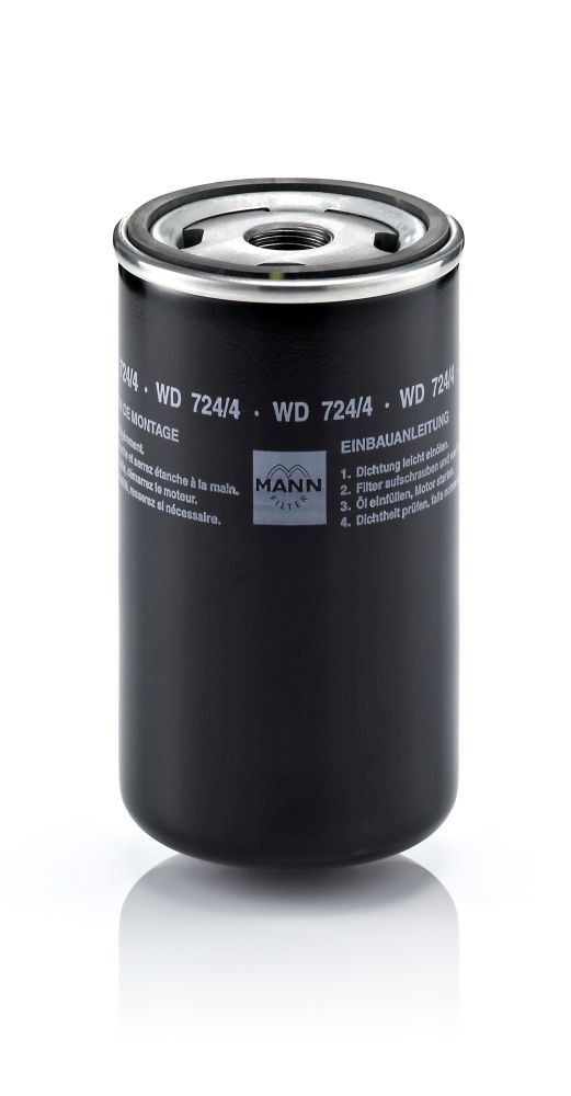 Original WD 724/4 MANN-FILTER Hydraulic filter automatic transmission MERCEDES-BENZ