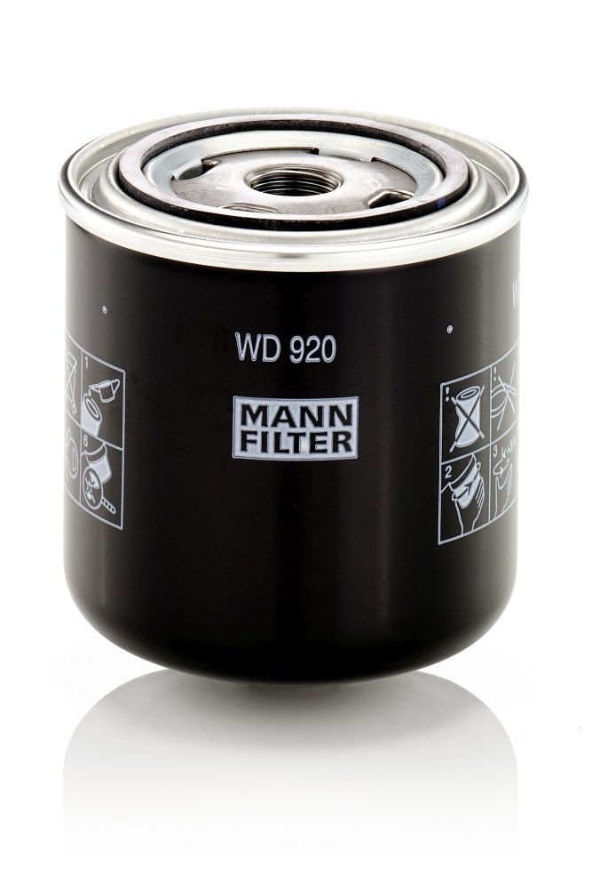 MANN-FILTER 93 mm Filter, operating hydraulics WD 920 buy