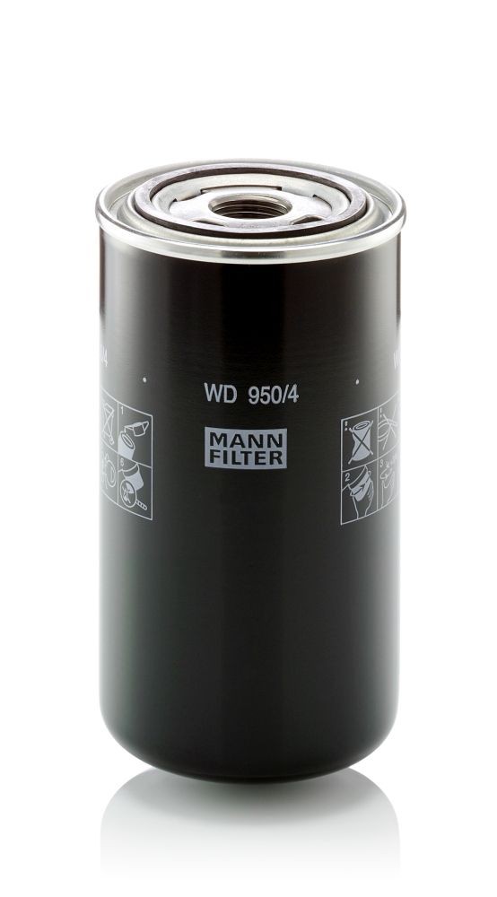 Great value for money - MANN-FILTER Hydraulic Filter, automatic transmission WD 950/4