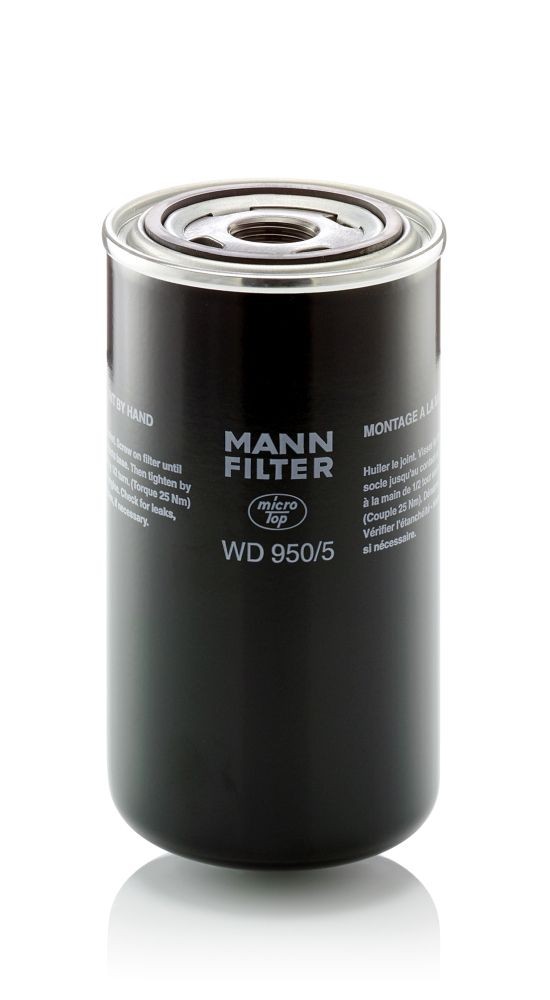 MANN-FILTER 93 mm Filter, operating hydraulics WD 950/5 buy