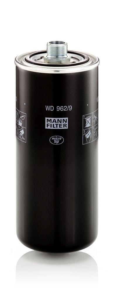 MANN-FILTER WD 962/9 Hydraulikfilter, Automatikgetriebe FUSO (MITSUBISHI) LKW kaufen