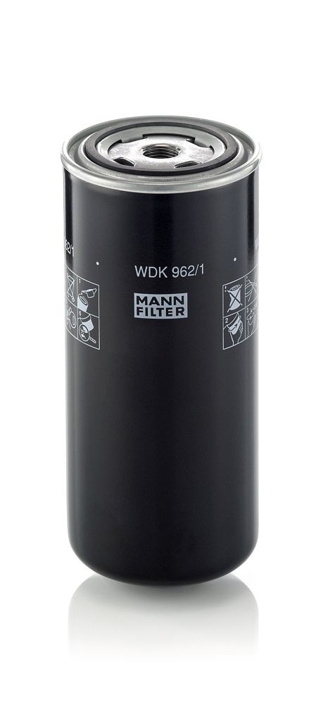 MANN-FILTER Spin-on Filter, for high pressure levels Height: 212mm Inline fuel filter WDK 962/1 buy