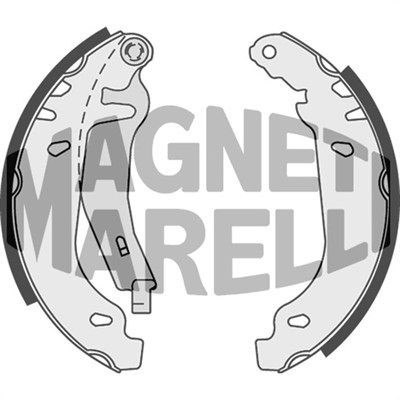 MAGNETI MARELLI 360219198350 Brake Shoe with lining
