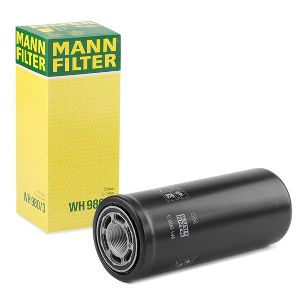 MANN-FILTER WH 980/3 Ölfilter für VOLVO FM 7 LKW in Original Qualität