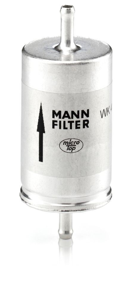Original WK 410 MANN-FILTER Inline fuel filter SKODA