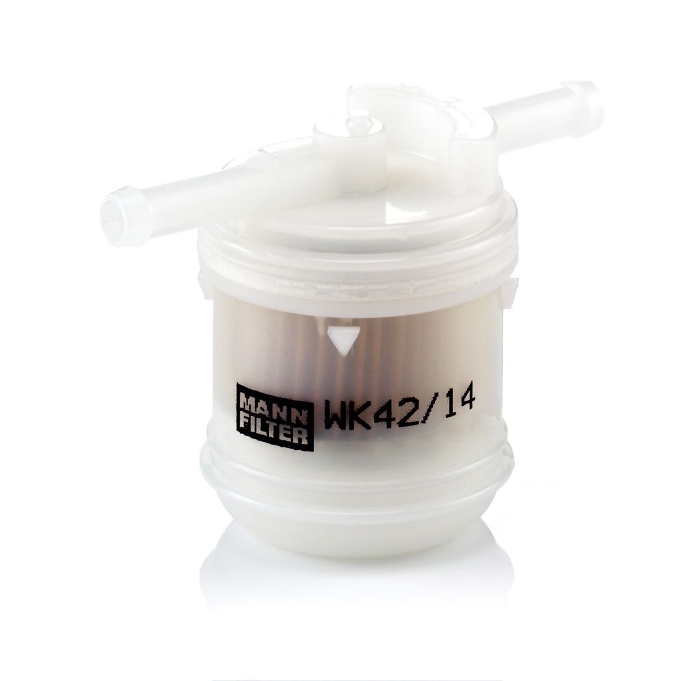 MANN-FILTER WK 42/14 Fuel filter In-Line Filter, 8mm, 8mm