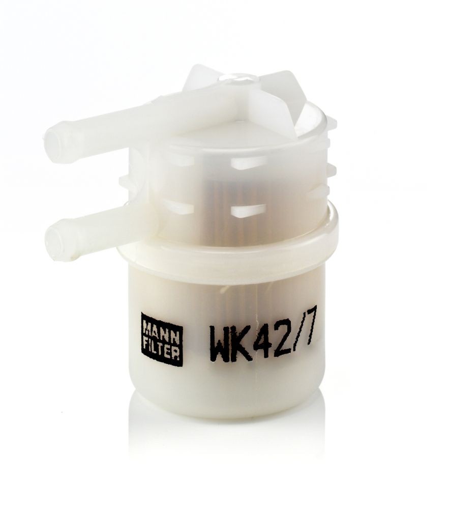 MANN-FILTER WK 42/7 Fuel filter In-Line Filter, 8,3mm, 8,3mm