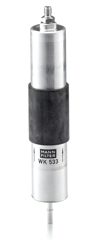 MANN-FILTER WK 533 Fuel filter In-Line Filter, 8mm, 10mm