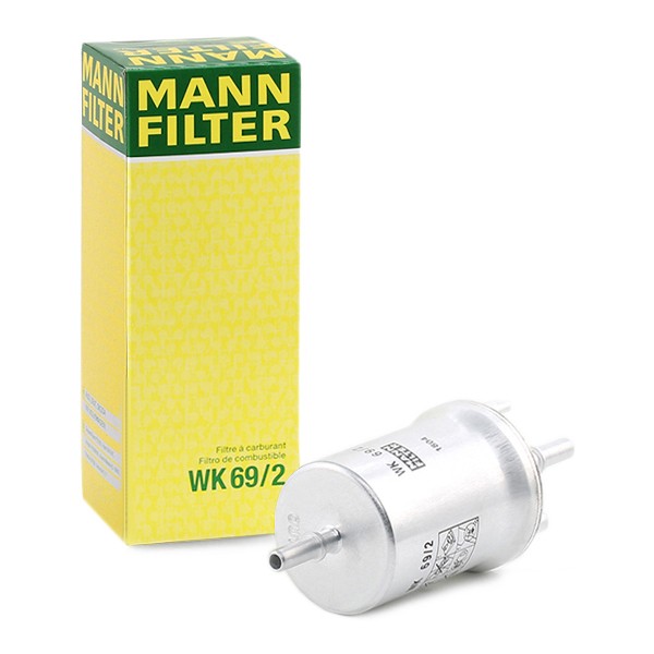 Skoda Fabia 6y5 Fuel injection system parts - Fuel filter MANN-FILTER WK 69/2