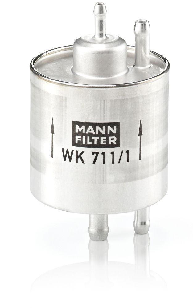 MANN-FILTER In-Line Filter, 8mm, 8mm Height: 131mm Inline fuel filter WK 711/1 buy