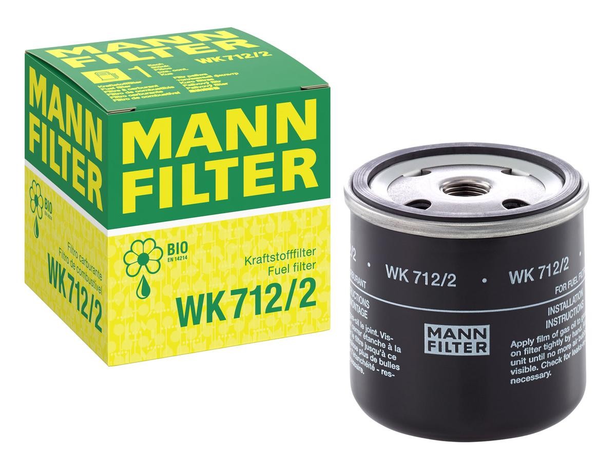 WK712/2 Fuel filter WK 712/2 MANN-FILTER Spin-on Filter