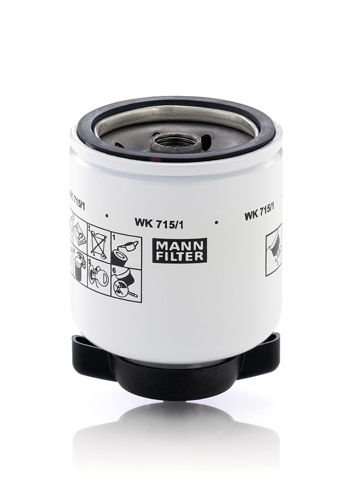 MANN-FILTER WK715/1 Fuel filter 8650 4140