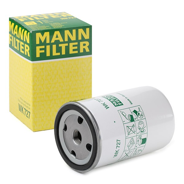 MANN-FILTER WK 727 Kraftstofffilter für RENAULT TRUCKS Major LKW in Original Qualität