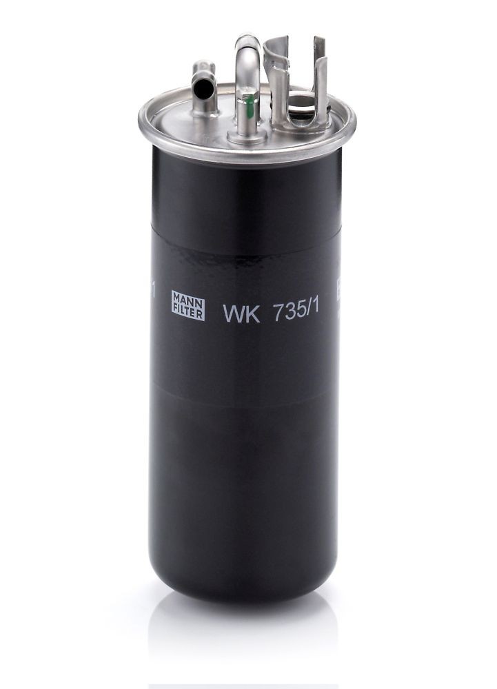 WK735/1 Fuel filter WK 735/1 MANN-FILTER In-Line Filter, 10mm, 10mm