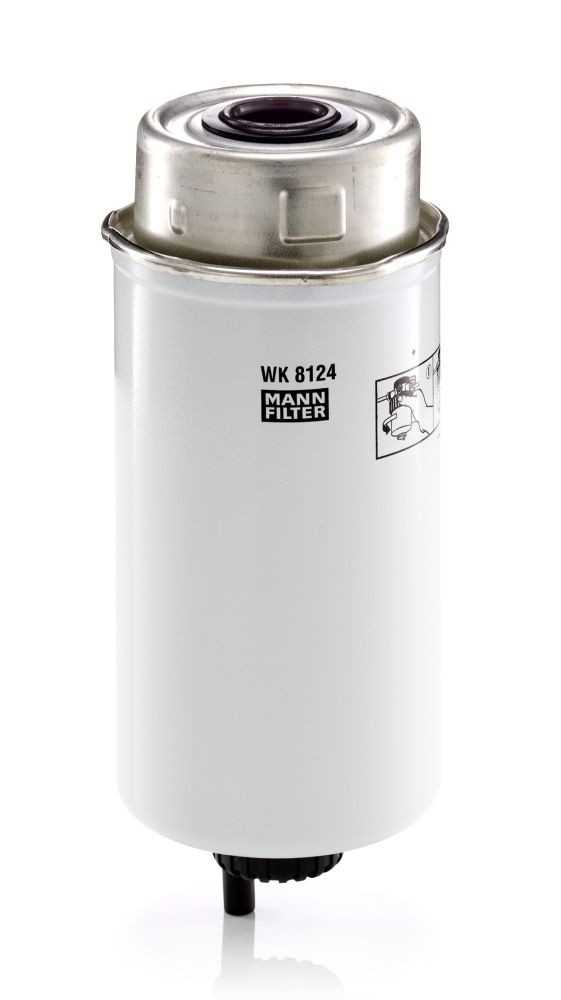 MANN-FILTER WK 8124 Fuel filter Spin-on Filter