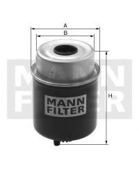MANN-FILTER WK8148 Fuel filter 2289130