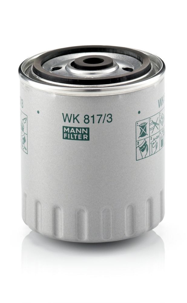 MANN-FILTER WK817/3x Fuel filters with seal