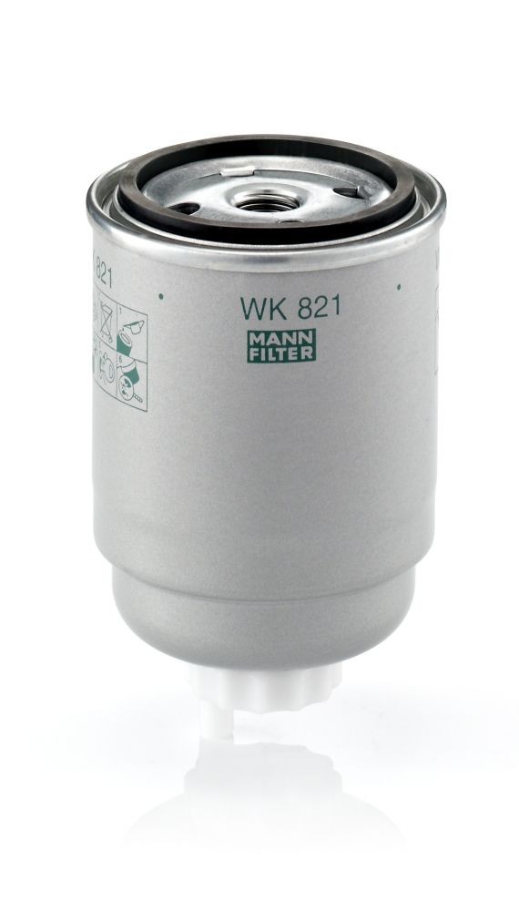 WK821 Fuel filter WK 821 MANN-FILTER Spin-on Filter