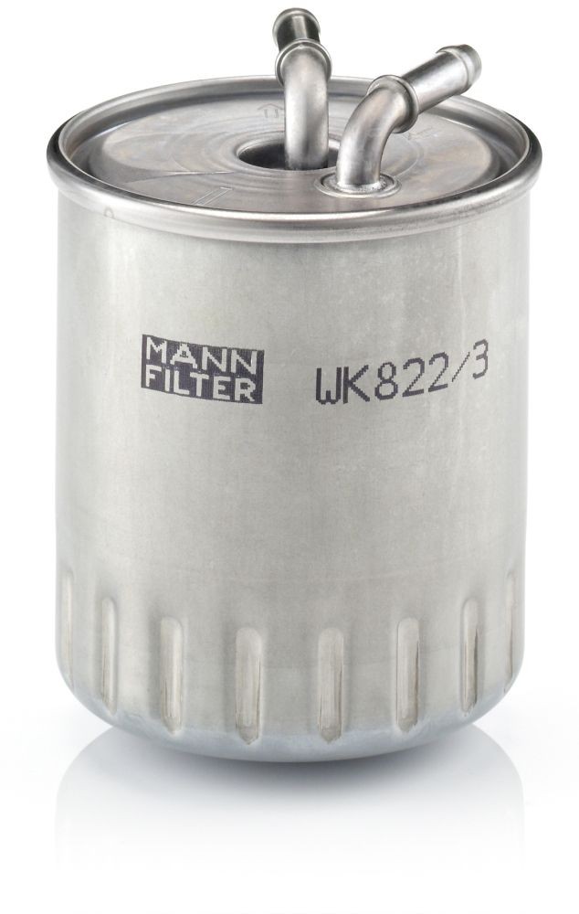 MANN-FILTER WK 822/3 Fuel filter In-Line Filter, 8mm, 8mm