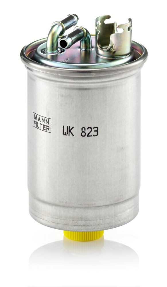 WK 823 MANN-FILTER Filtr zabudovaný do potrubí Výška: 133mm Palivovy filtr WK 823 kupte si levně