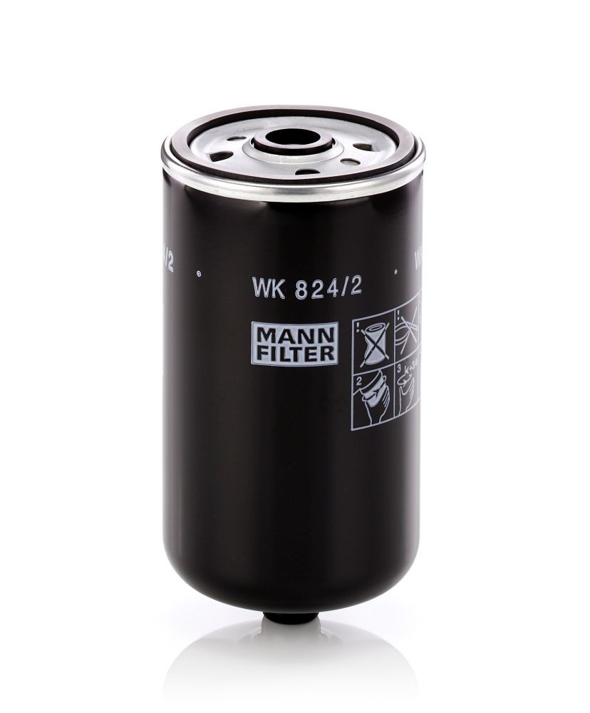 MANN-FILTER Kraftstofffilter WK 824/2