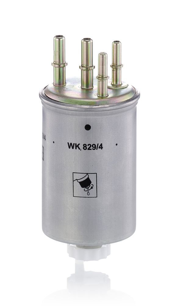 Original WK 829/4 MANN-FILTER Fuel filter LAND ROVER