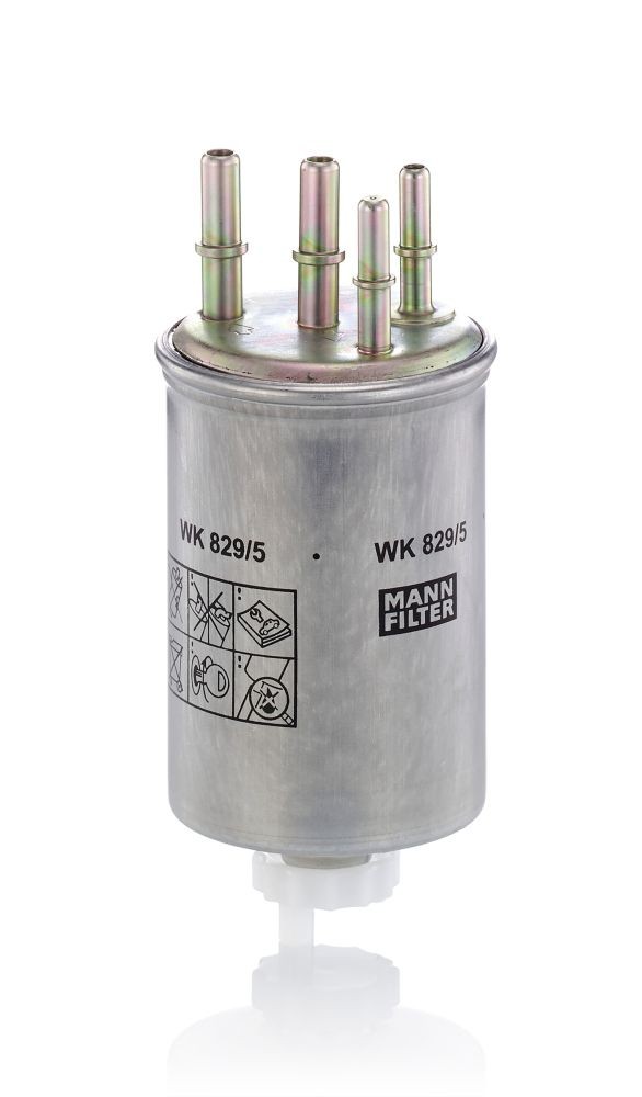 WK 829/5 MANN-FILTER Fuel filters JAGUAR In-Line Filter, 10mm, 8mm