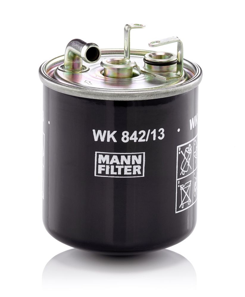 WK842/13 Fuel filter WK 842/13 MANN-FILTER In-Line Filter, 11mm