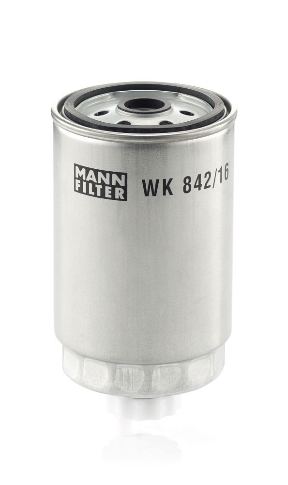 MANN-FILTER Spin-on Filter Height: 154mm Inline fuel filter WK 842/16 buy