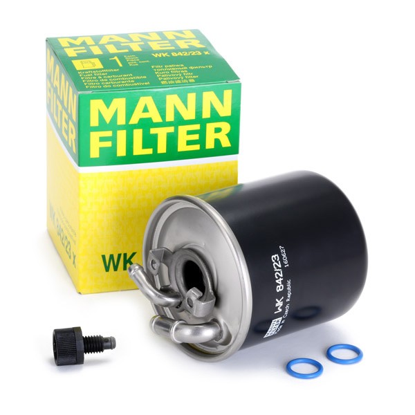 WK84223x Inline fuel filter MANN-FILTER WK 842/23 x review and test