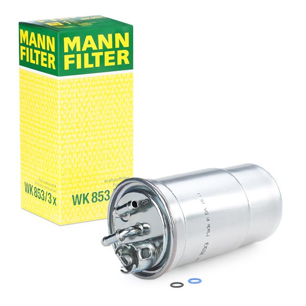 WK 853/3 x Benzinefilter motor MANN-FILTER originele kwaliteit