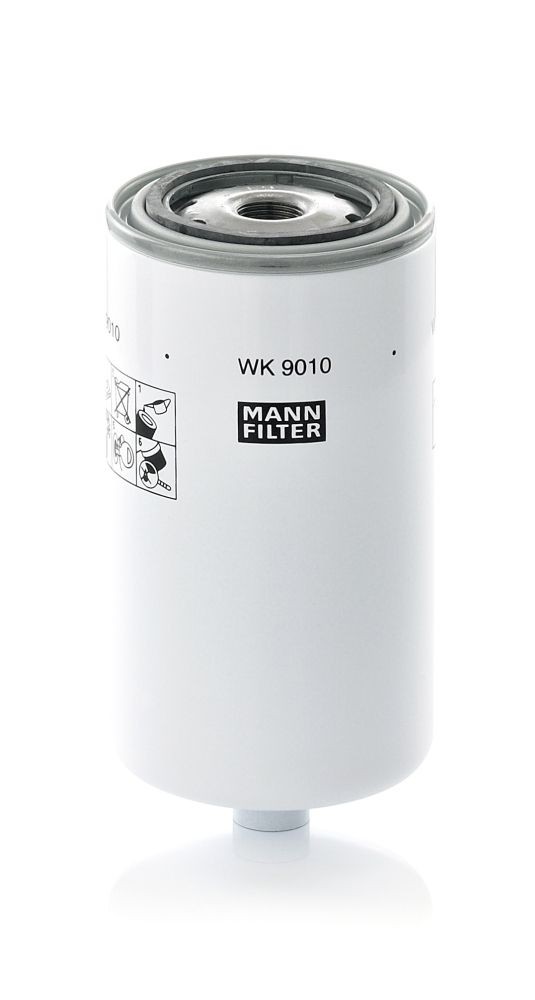 MANN-FILTER Spin-on Filter Height: 184mm Inline fuel filter WK 9010 buy