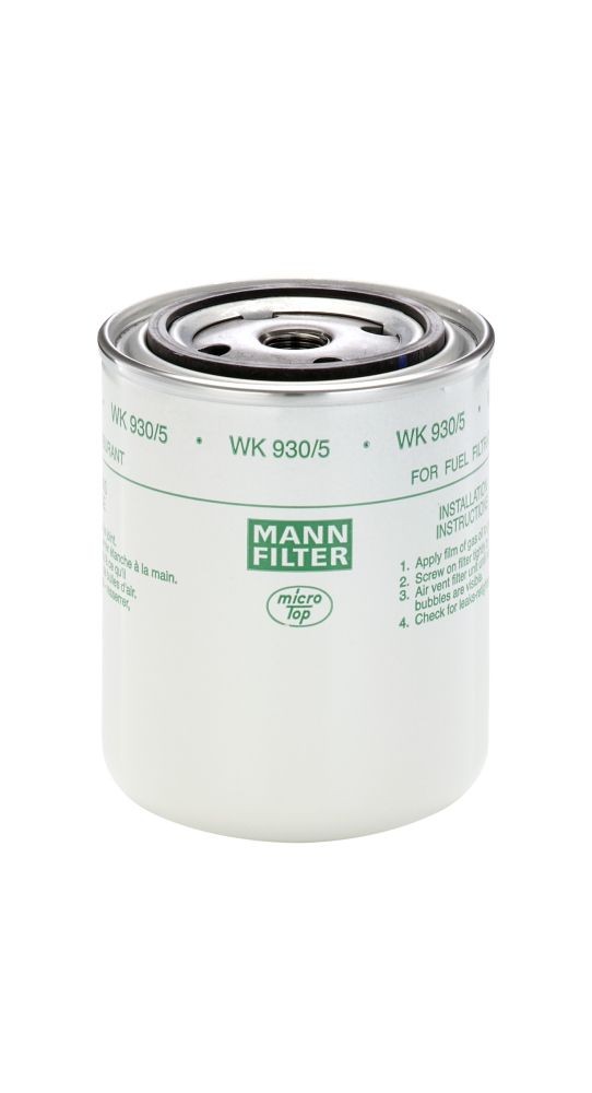 MANN-FILTER Spin-on Filter Height: 116mm Inline fuel filter WK 930/5 buy