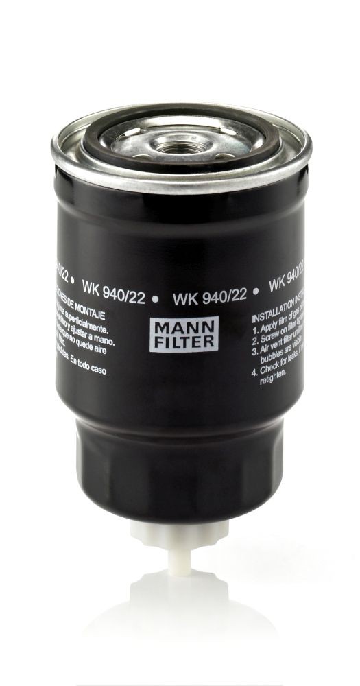 OEM-quality MANN-FILTER WK 940/22 Fuel filters