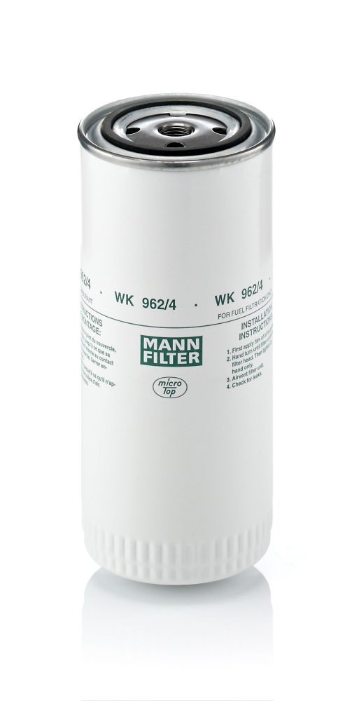 MANN-FILTER Spin-on Filter Height: 210mm Inline fuel filter WK 962/4 buy