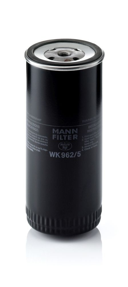 MANN-FILTER Spin-on Filter Height: 210mm Inline fuel filter WK 962/5 buy
