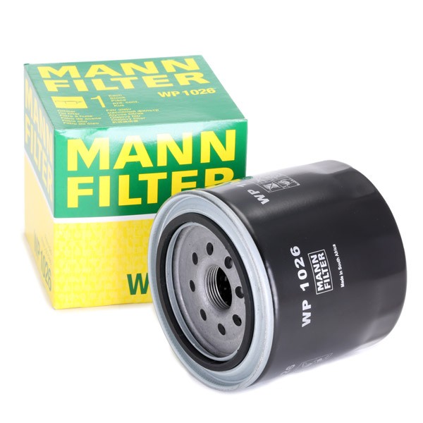 WP1026 Oil filters MANN-FILTER WP 1026 review and test