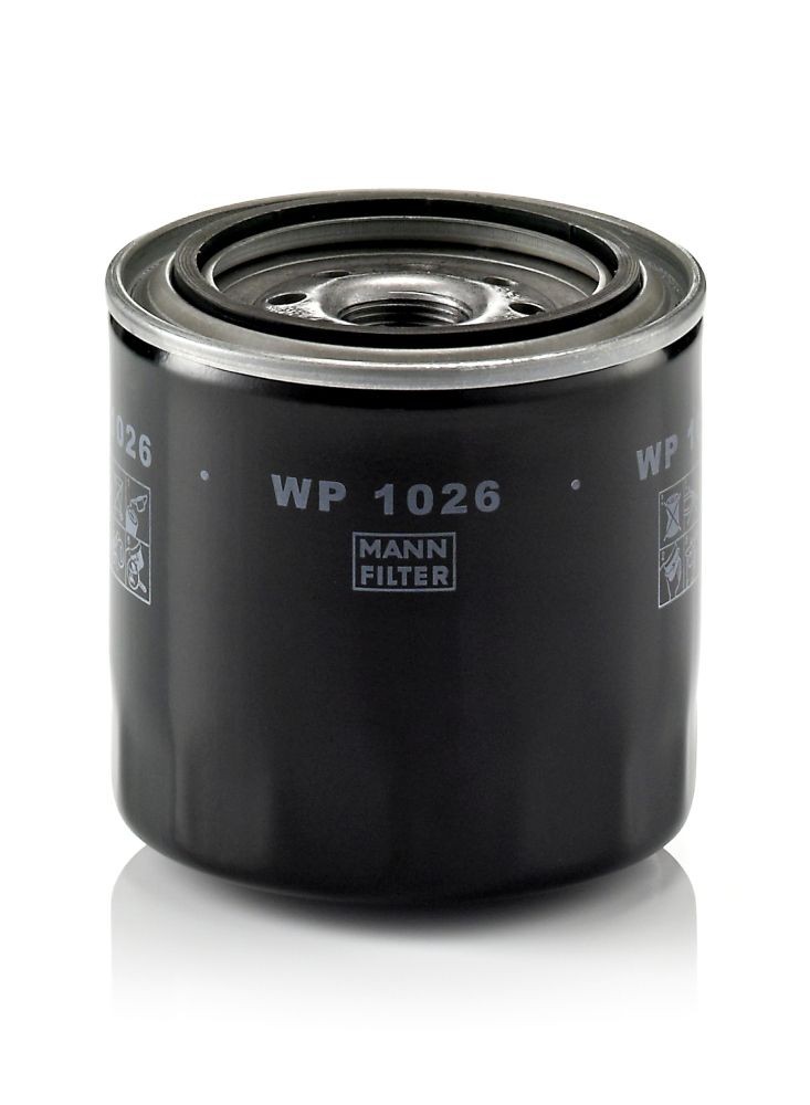 MANN-FILTER WP1026 Engine oil filter M 24 X 1.5, with one anti-return valve, Spin-on Filter