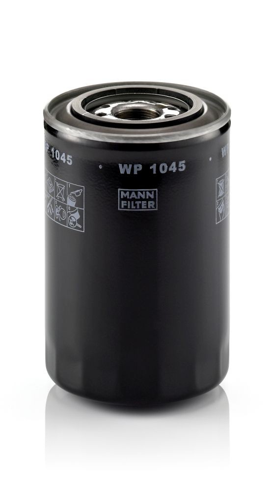 MANN-FILTER WP 1045 Oil filter M 26 X 1.5, Spin-on Filter