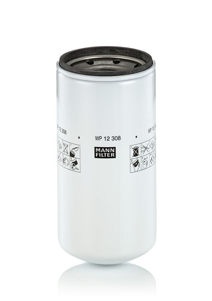 MANN-FILTER 2 1/4-12 UN-2B, Spin-on Filter Ø: 119mm, Height: 238mm Oil filters WP 12 308 buy