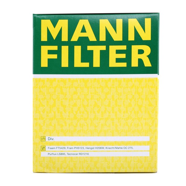OEM-quality MANN-FILTER WP 928/80 Engine oil filter