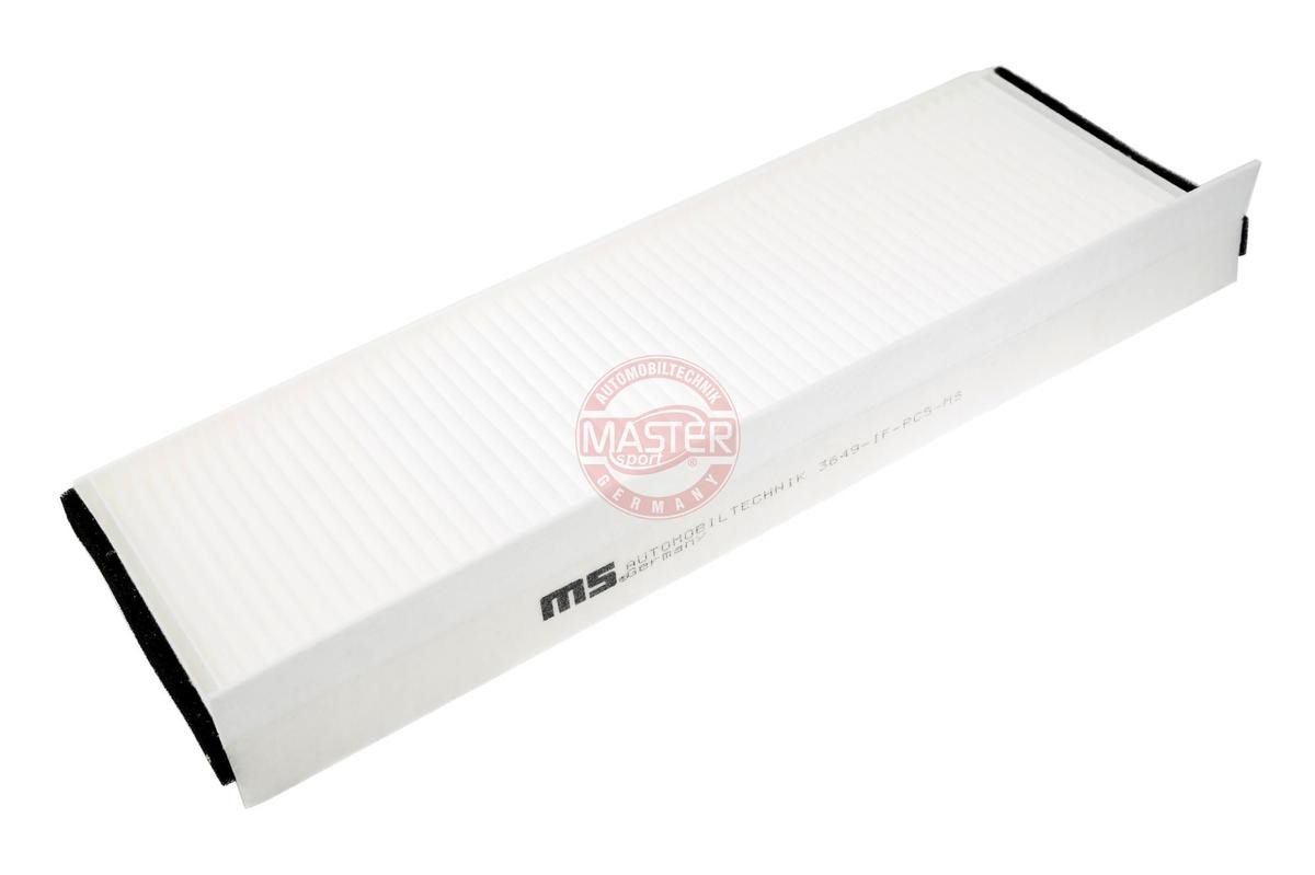 420036490 MASTER-SPORT Particulate Filter, 367 mm x 125 mm x 27 mm Width: 125mm, Height: 27mm, Length: 367mm Cabin filter 3649-IF-PCS-MS buy