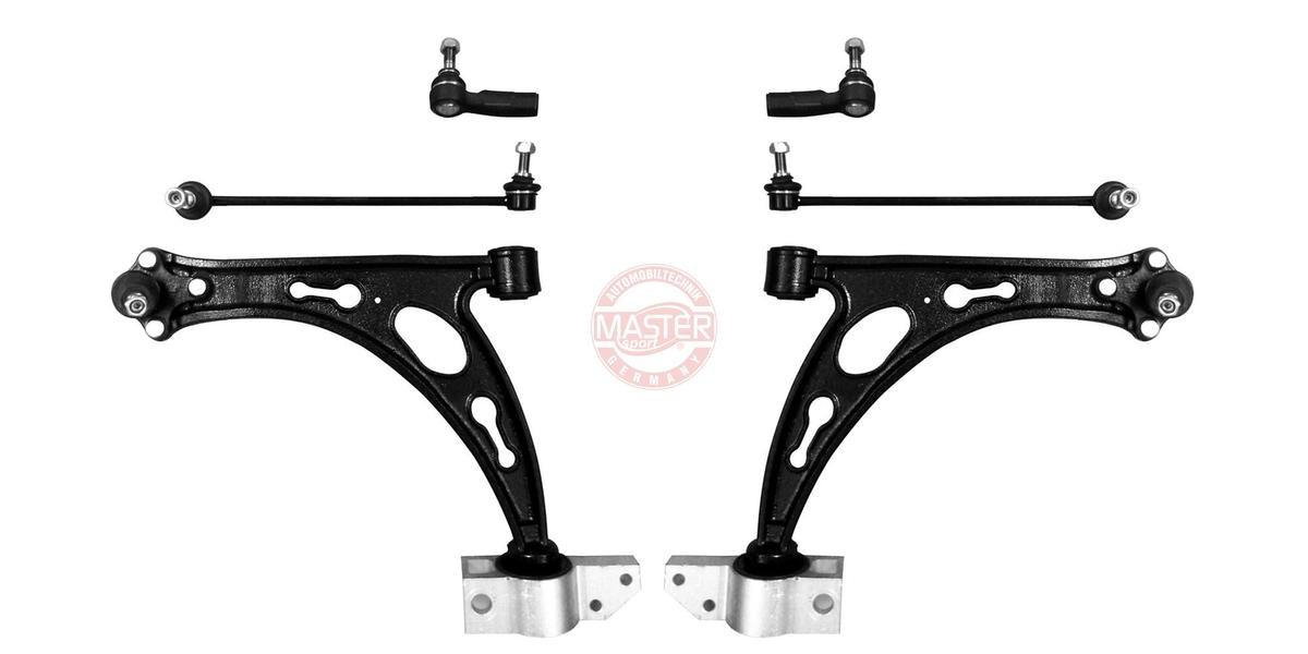 36834-SET-MS MASTER-SPORT Control arm VW Front axle both sides, Front Axle Left, with accessories