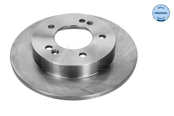 MBD1998 MEYLE Rear Axle, 258x10mm, 5x114,3, solid Ø: 258mm, Num. of holes: 5, Brake Disc Thickness: 10mm Brake rotor 37-15 523 0031 buy
