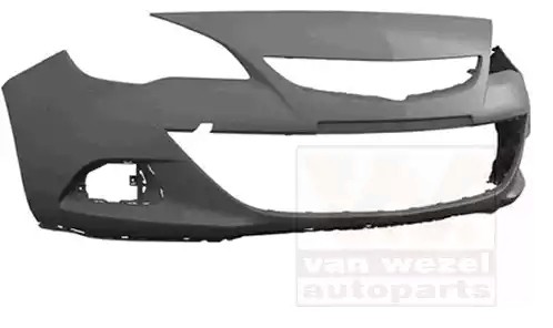 VAN WEZEL Bumper 3754574 Opel ASTRA 2013