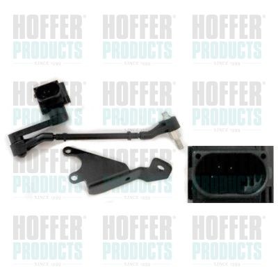 HOFFER 3800020 Sensor, pneumatic suspension level RQH 500431