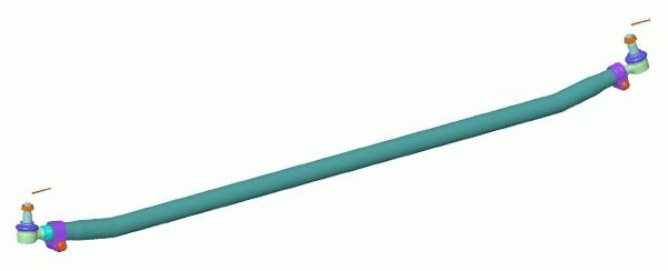 LEMFÖRDER with accessories Cone Size: 26mm, Length: 1690mm Tie Rod 38248 01 buy